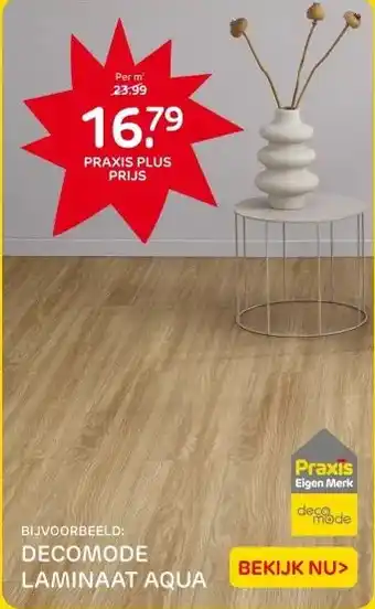 Praxis DecoMode laminaat - Aqua Classic Tahiti aanbieding