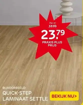 Praxis Quick-Step laminaat - Settle - Colca Eik aanbieding