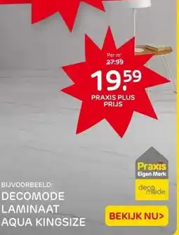 Praxis DecoMode laminaat - Aqua Kingsize Elba - aanbieding