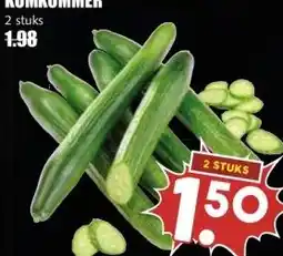 MCD Supermarkt KOMKOMMER aanbieding