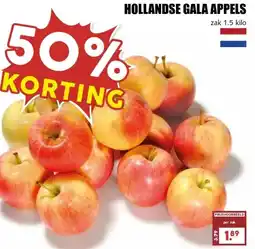 MCD Supermarkt HOLLANDSE GALA APPELS aanbieding