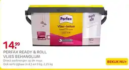 Praxis Perfax Ready & Roll vlies behanglijm aanbieding