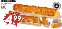 MCD Supermarkt SAUCIJZENSTAAF aanbieding