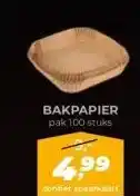 MCD Supermarkt BAKPAPIER aanbieding