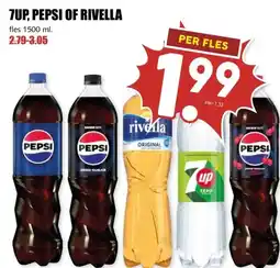 MCD Supermarkt 7UP, PEPSI OF RIVELLA aanbieding
