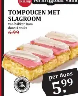 MCD Supermarkt TOMPOUCEN MET SLAGROOM aanbieding