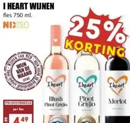 MCD Supermarkt I HEART WIJNEN aanbieding