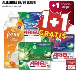 MCD Supermarkt ALLE ARIEL EN/OF LENOR aanbieding