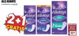 MCD Supermarkt ALLE ALWAYS aanbieding