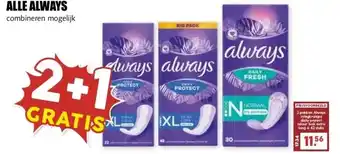 MCD Supermarkt ALLE ALWAYS aanbieding