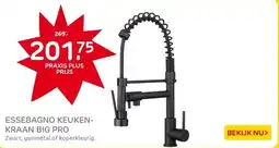 Praxis EsseBagno keukenkraan Big Pro met aanbieding