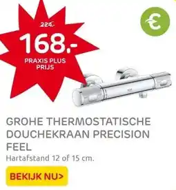 Praxis Grohe Thermostatische Douchekraan aanbieding