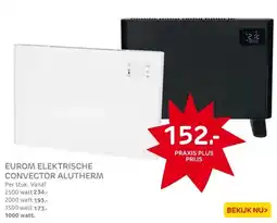 Praxis Eurom wandconvector Alutherm 1000 WiFi aanbieding