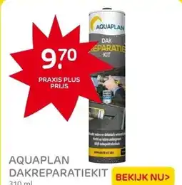 Praxis Aquaplan dakreparatiekit - Waterdicht - aanbieding