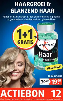 Lucovitaal HAARGROEI & GLANZEND HAAR aanbieding