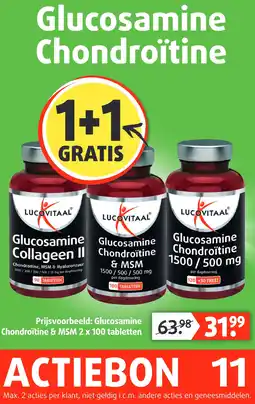 Lucovitaal Glucosamine Chondroitine aanbieding