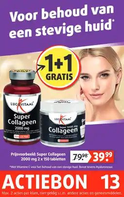 Lucovitaal Super Collageen 2000 mg aanbieding