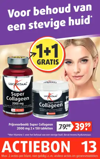 Lucovitaal Super Collageen 2000 mg aanbieding