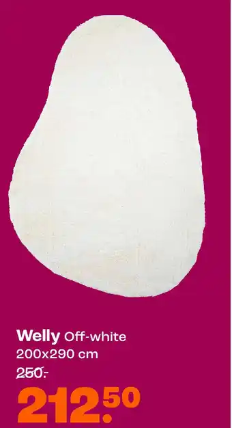 Kwantum Welly Off-white aanbieding