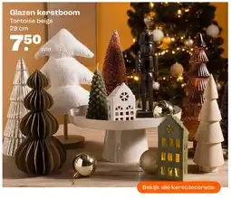 Kwantum Glazen kerstboom aanbieding
