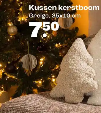 Kwantum Kussen kerstboom aanbieding