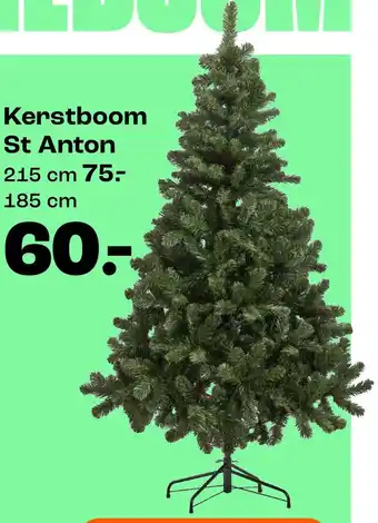 Kwantum Kerstboom St Anton aanbieding