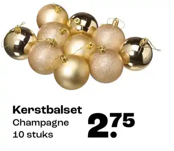 Kwantum Kerstbalset aanbieding