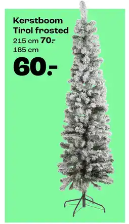 Kwantum Kerstboom Tirol frosted aanbieding