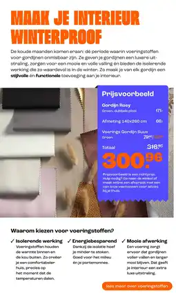 Kwantum Gordijn Rosy Afmeting Voerings Gordijn Suus groen aanbieding