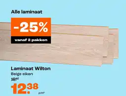Kwantum Laminaat Wilton aanbieding
