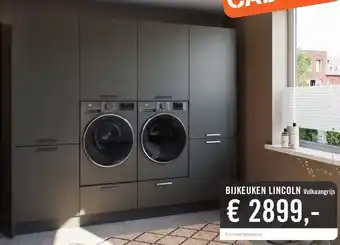 Keukendepot BIJKEUKEN LINCOLN Vulkaangrijs aanbieding