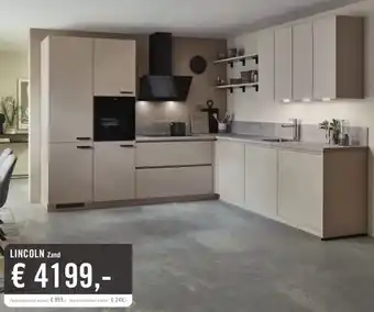 Keukendepot LINCOLN Zand aanbieding
