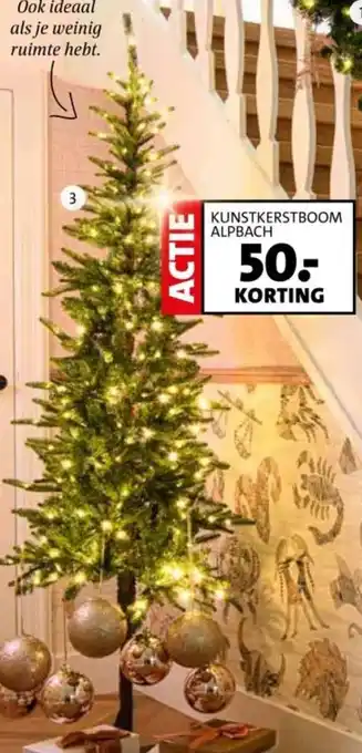 Intratuin Kunstkerstboom Alpbach. aanbieding