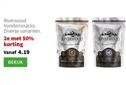 Intratuin Riverwood hondensnacks. aanbieding