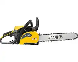 Hornbach STIGA Benzine Kettingzaag CS 545 16 incl. reserveketting aanbieding