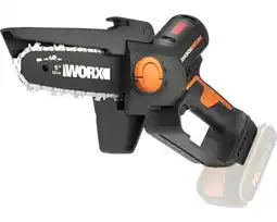 Hornbach WORX Accu Kettingzaag 20 V WG325E.9 aanbieding