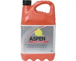 Hornbach ASPEN Alkylaat benzine 2-takt, 5 liter, voor tuinmachines aanbieding