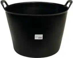 Hornbach GRIPLINE Kuip tuinmand kunststof zwart 42 liter aanbieding
