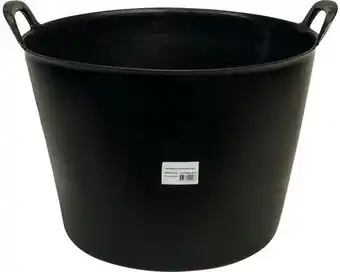 Hornbach GRIPLINE Kuip tuinmand kunststof zwart 42 liter aanbieding
