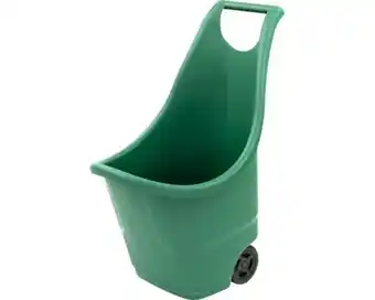 Hornbach Tuintrolley verrijdbaar groen 50 L aanbieding