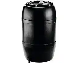 Hornbach Regenton 120 L zwart Ø 50 H 81 cm aanbieding
