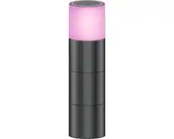 Hornbach CALEX Smart Outdoor LED tuinpaal 28 cm RGB+CCT zwart aanbieding