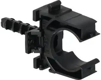 Hornbach JSL Buisclip euro 19-20 mm 3/4 buis zwart 10 st. aanbieding