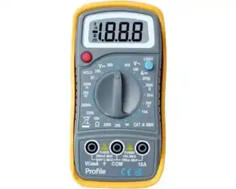 Hornbach PROFILE Digitale multimeter basis 600V aanbieding