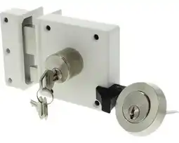 Hornbach NEMEF Oplegslot 4154/02 links wit aanbieding