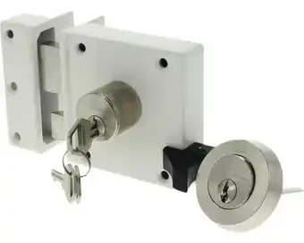 Hornbach NEMEF Oplegslot 4154/02 links wit aanbieding