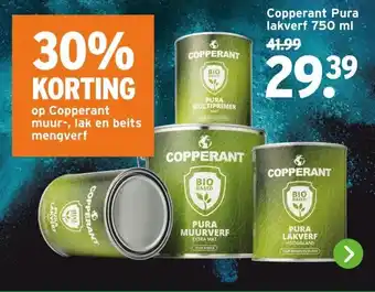 GAMMA Copperant Pura lakverf aanbieding