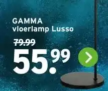 GAMMA GAMMA vloerlamp Lusso aanbieding