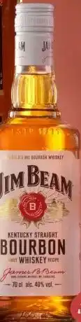 Gall & Gall Jim Beam White 70CL aanbieding