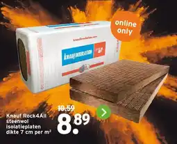 GAMMA Knauf Rock4All steenwol isolatieplaten dikte aanbieding